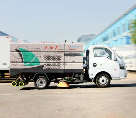 DONGFENG үйлдвэрийн болон нийтийн эзэмшлийн зам, талбай шүүрдэж, тоос соруулах зориулалтын бага оврын цэвэрлэгээний автомашин